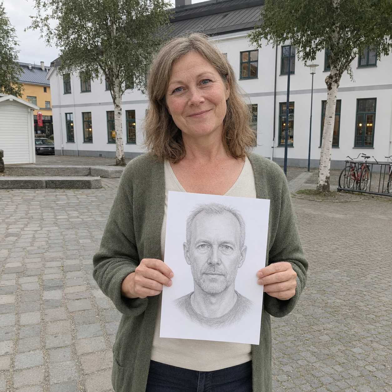 Själsfrändeporträtt med personlig beskrivning