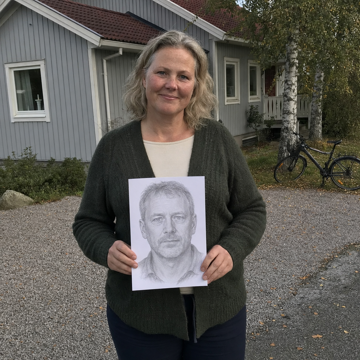 Själsfrändeporträtt med personlig beskrivning