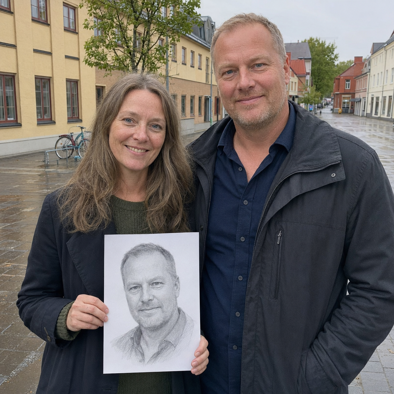 Själsfrändeporträtt med personlig beskrivning